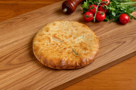 Хачапури с зеленью и сыром