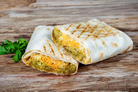 Вегетарианская шаурма веган