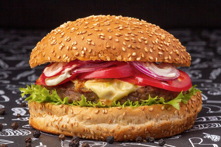 Бургер с говядиной