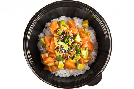 Домбури с лососем