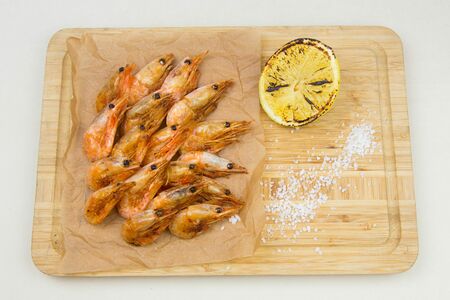 Креветки жареные