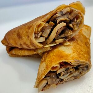 Блин с грибочками