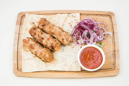 Люля-кебаб из телятины