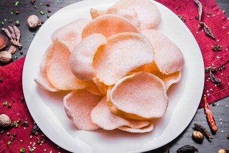 Креветочные чипсы