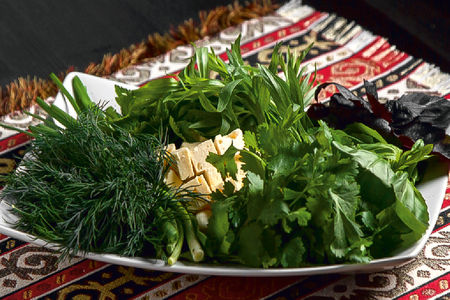 Ассорти свежей зелени