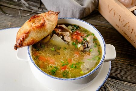 Суп Обь из дикого муксуна