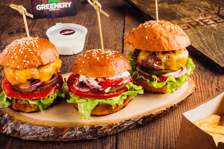 Сет из мини-бургеров