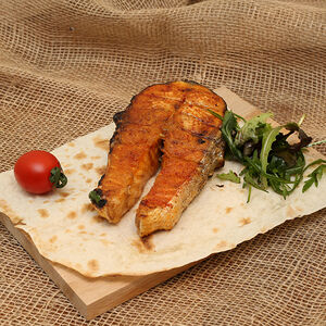 Стейк из лосося