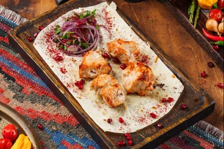 Шашлык из филе индейки