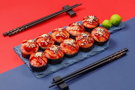 Яки-макс с лососем