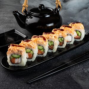 Запеченный лосось