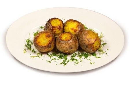 Картофель на мангале