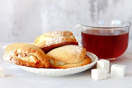 Сочень с творожной начинкой