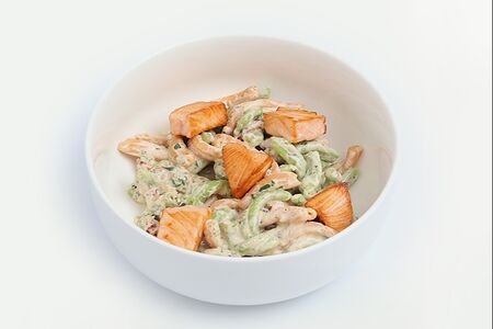 Паста с лососем