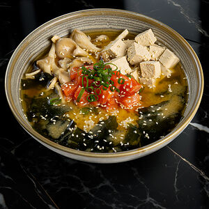 Мисо с лососем