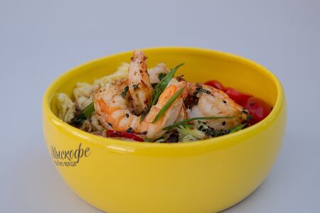 Боул с креветками