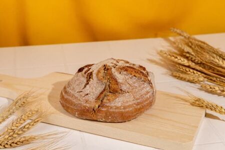 Подовый бездрожжевой хлеб