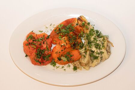 Овощи на мангале