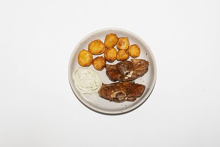 Казан-кебаб с бараниной