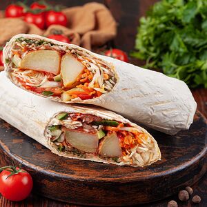 Шаурма вегетарианская