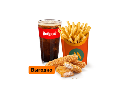 Стрипсы (3 шт.) Большой Комбо