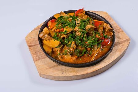 Сковородка с говядиной