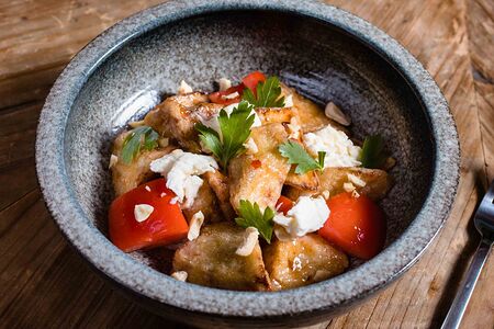 Салат Хрустящий баклажан