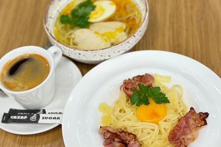 Ланч Суп и горячее