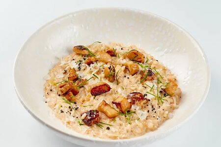 Ризотто с белыми грибами и трюфелем