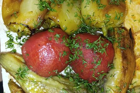 Овощи на мангале