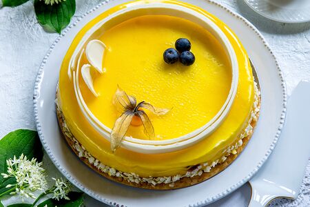 Торт Манго-маракуйя