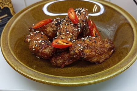 Крылья в соусе BBQ