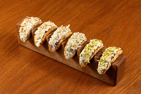 Сет Тако, говядина, три сыра