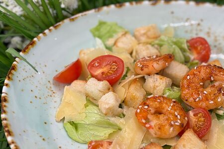 Цезарь с креветками