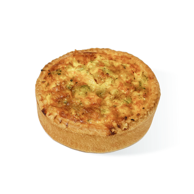 Киш с индейкой, овощами и сыром