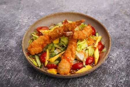 Салат Креветка-манго