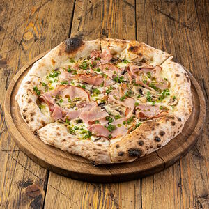 Бьянка с окороком и грибами