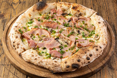 Бьянка с окороком и грибами