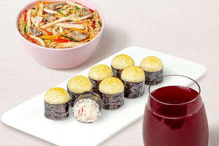 Бизнес Ланч M Смарт с морсом из черной смородины 0,5л