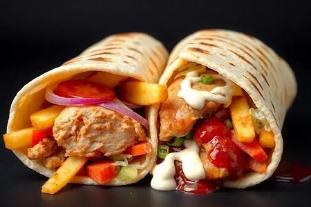 Wow шаурма с Коул Слоу