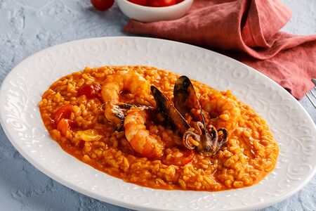 Ризотто с морепродуктами