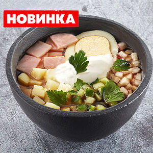 Окрошка Домашняя на квасе двойная порция