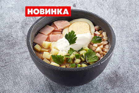 Окрошка Домашняя на квасе двойная порция