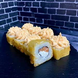 Лава темпура с лососем