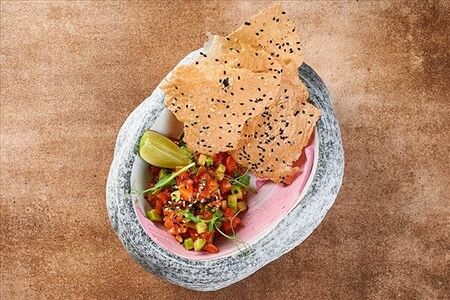 Тартар из лосося