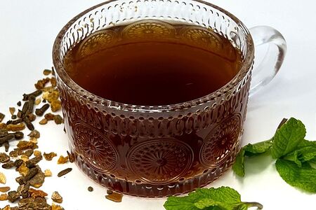 Согревающий чай Брусника-кардамон-корица