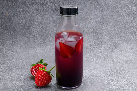 Домашний лимонад Клубничный 