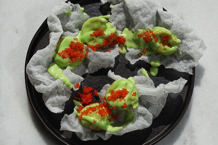 Креветки васаби