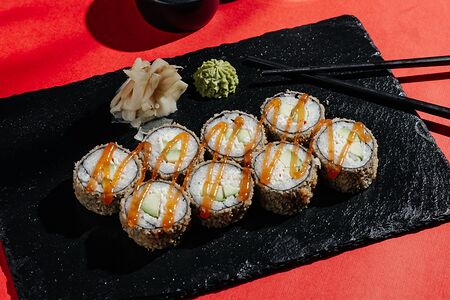 Жаренный Ролл с Крабом