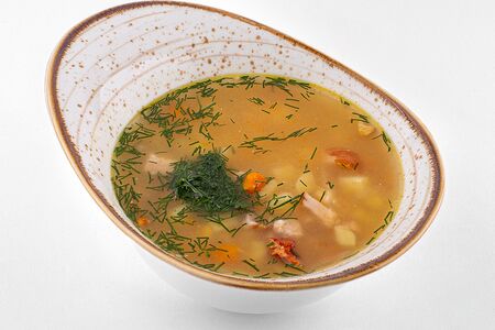 Суп гороховый с копченостями